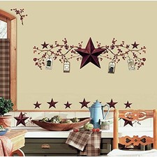 RoomMates Country Stars & Berries Peel and Stick Wall Decals - RMK1276SCS picture