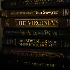 7 Reader's Digest Illustrated Hardcover Classics Lot: Dickens, Twain etc. picture