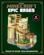 Minecraft: Epic Bases - Hardcover By Mojang Ab - VERY GOOD picture