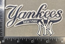 NEW YORK YANKEES MLB BASEBALL EMBROIDERED IRON ON PATCH picture