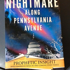 Perry Stone Nightmare Along Pennsylvania Avenue Hardcover Dust Jacket Prophecy picture