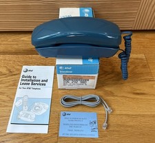 Rare NOS (in box) Western Electric Touch-Tone Trimline Phone, Country Blue picture