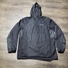 Nike Team Men’s Hooded 1/4 Zip Pullover Jacket Black Size L SCP Athletics picture