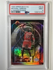 1999 Upper Deck MJ Michael Jordan A Higher Power #MJ8 Bulls - PSA 9 - Rare SSP picture