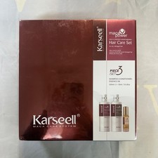 Karseell Collagen Hair Treatment Hair Care Set, Hair Oil Shampoo and Conditioner picture