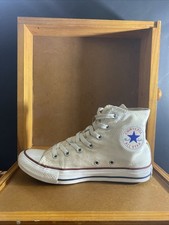 Converse Chuck Taylor All Star High Top Lace-Up Sneakers Natural Ivory 159484F picture