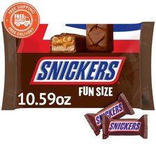 Snickers Fun Size Chocolate Candy Bars – 10.59 oz Bag picture