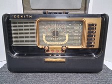 ZENITH Trans Oceanic Wave Magnet Tube Radio. H500 Untested picture