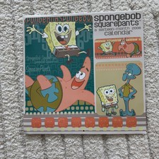 SPONGEBOB SQUAREPANTS 2006 Vintage 16 Month Wall Calendar picture