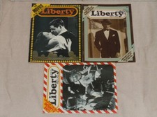 VINTAGE 1975 LIBERTY MAGAZINE THEN & NOW FALL SUMMER SPRING GABLE CAGNEY  picture