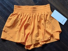 NWT Lululemon Shake It Out HR Short XS/4 Citrus Sizzle 2.5” Inseam Bikini Lined picture