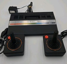 Vintage Atari 2600 Video Game Console w/ 2 Joysticks  picture