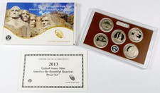 2013 U.S. Mint America The Beautiful Quarter Proof Set picture