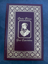 Easton Press Great Expectations HC Charles Dickens Leather Illus Ardizzone picture