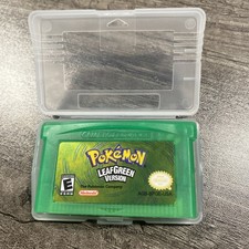Pokemon Leaf Green Version Cartridge for Game Boy Advance (GBA)  Tested & Saves picture