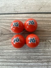 Vintage 76 Gas Tire Valve Stem Caps (Plastic) Set of Four picture