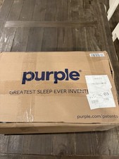 Purple Harmony Pillow Low Loft Standard Size Cooling Gel Grid Latex picture