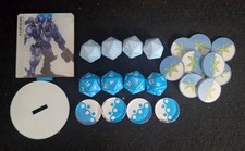 Corvus Belli Infinity PanOceania dice and token set picture