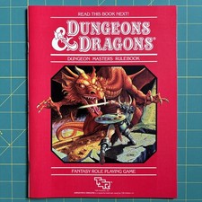 Dungeons and Dragons Dungeon Masters Rulebook First Printing May 1983 Excellent picture
