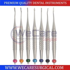 Dental PDL Luxating Root Elevators Set of 7 Precise Periotomes Tips Titanium Lab picture