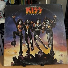 KISS- DESTROYER 1976 VINYL 1ST PRESS w/INNER CLASSIC HARD ROCK HEAVY METAL  picture