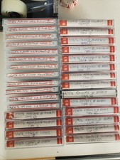 Vintage 1976 NFL Season Football Games Lot on Audio Cassette, not CD Playoffs picture