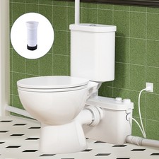 500W Upflush Macerating Toilet System with Macerator Pump for Basement White picture