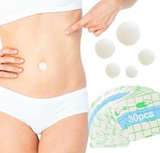 5PCS (Ball-Shaped) Belly Button Plug Post Tummy Tuck Soft Silicone Belly Button picture