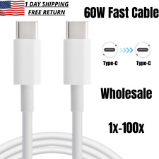 Wholesale 60W USB-C Cable Fast Charger Type C Cord For iPhone 15 Pro Max Samsung picture