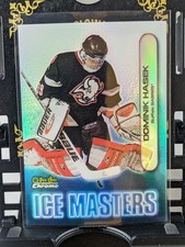 1999-00 O-Pee-Chee Chrome Dominik Hasek #IM2 Ice Masters Refractors NM picture