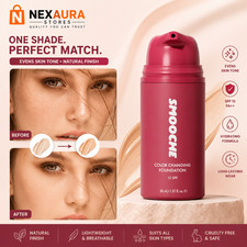 Smooche Korean Color Changing Foundation for All Skin Types Flawless Coverage-US picture