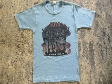 KISS 1976 DESTROYER TOUR SHIRT STADIUM SHOWS ACE GENE AUCOIN VINTAGE VERY RARE picture