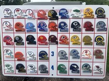 VINTAGE NFL RETRO 2026 MAGNETIC STANDINGS BOARD 43 RETRO RUBBER MAGNETS NEW picture