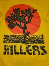The Killers Imploding Mirage Gold Joshua Tree Tour T-Shirt BL1072 picture