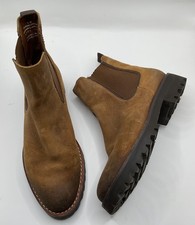 Thursday Everyday Legend Handmade Women's Chelsea Boots Brown Sz  8 Lug Sole picture