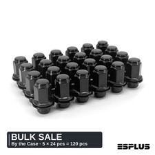120 Pcs Black M12x1.5 13/16