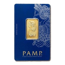 1/2 oz Gold PAMP Suisse Lady Fortuna Veriscan® Bar (In Assay).9999 Fine picture