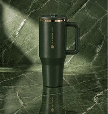 HydroJug Travel Tumbler 40oz Insulated with Straw Pine picture