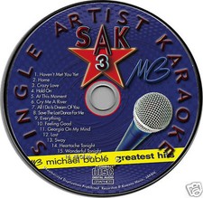 Michael Buble Karaoke CDG Brand NEW 16 Songs HAVEN'T MET YOU YET Home CRAZY LOVE picture