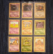 NM/LP+ 1999 WOTC Old Vintage Pokemon, 9-Card Lot - Gastly Haunter + rares  picture