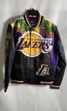 Pro Standard Men's Los Angeles Lakers Remix Varsity Jacket Black NWT Sz S picture