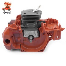 For Husqvarna 350 340 345 44mm Chainsaw Crankcase Piston Cylinder Motor Kit NEW picture