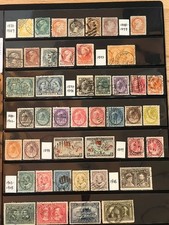 Canada 1870-1929 Collection of Used in Stock Sheet 9X180S picture