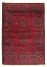 Vintage Traditional Hand-Knotted Area Rug 3'6