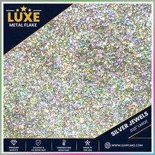 2lb Silver Jewels Holographic Metal Flake, .004