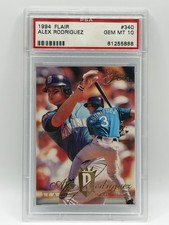 1994 Flair #340 Alex Rodriguez PSA 10 picture