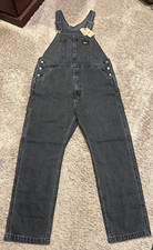 Levi's Relaxed Straight Fit Overalls Faded Gray Many Sizes NWT RT$79.50 picture