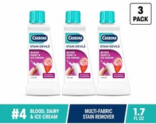 Remover Carbona Stain Devils #4 Blood Dairy & Ice Cream Stain 1.7 Oz - 3 Pack picture