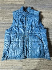 Columbia Sportswear Vintage Quilted Puffer Vest Blue picture