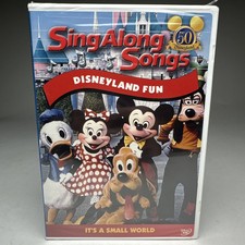 Sing Along Songs Disneyland Fun It’s A Small World DVD 2005 50th Sealed NEW picture